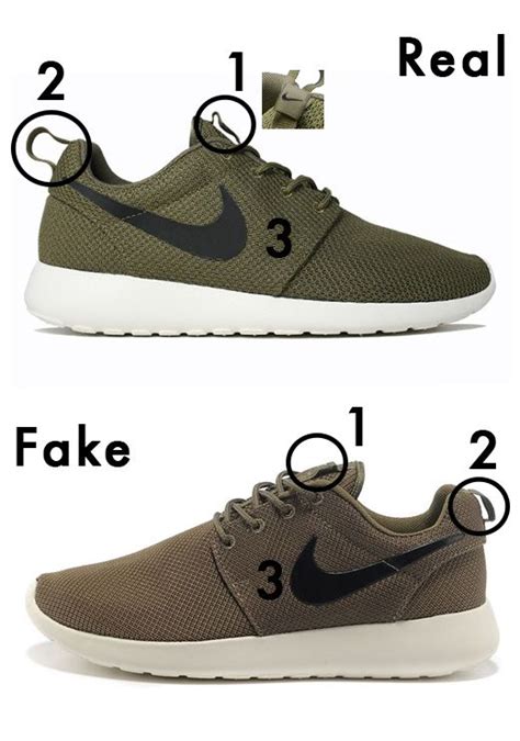 nike roshe authentic vs replica|are real nikes real.